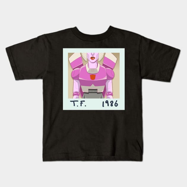 TF 1986 Kids T-Shirt by boltfromtheblue